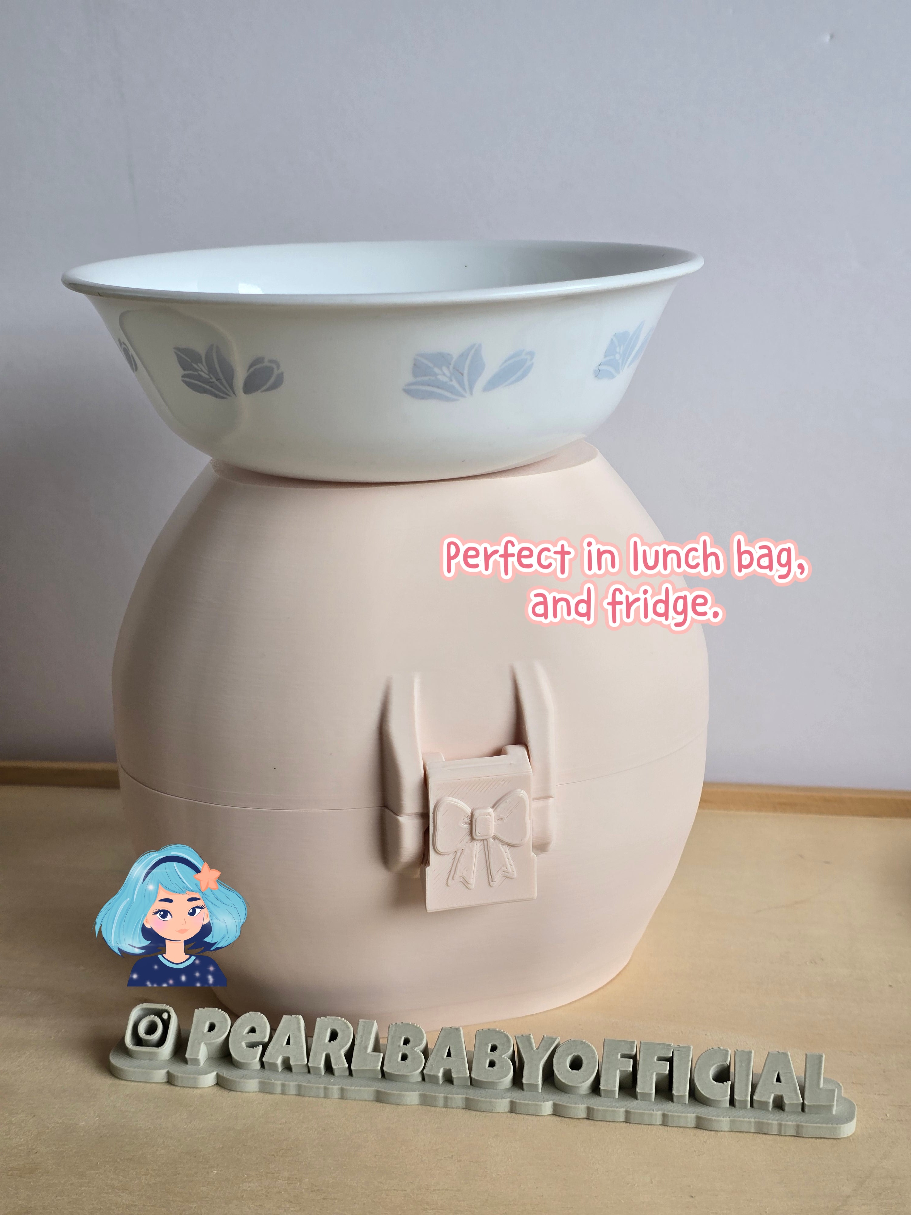 Momcozy M5 Breast Pump Holder | Compact Fridge Storage for Pumping