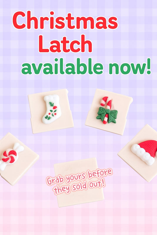 Christmas 2025 Latch Pair (Tight Fit) for Convertible Eufy Breast Pump Case with Cover: S1, E10, E20