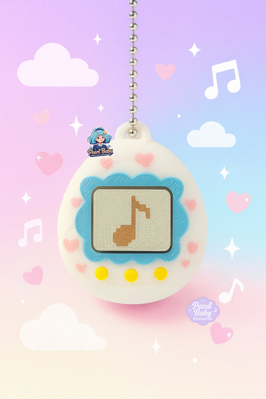 Whimsical White Melow Music V Pet