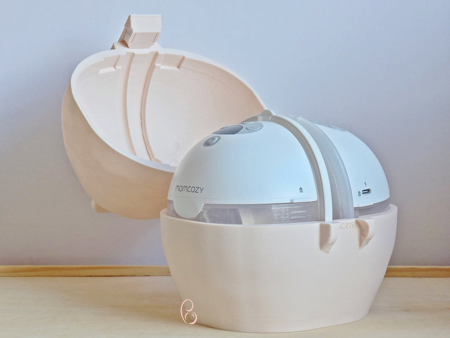 Momcozy M5 Breast Pump Holder | Compact Fridge Storage for Pumping Moms