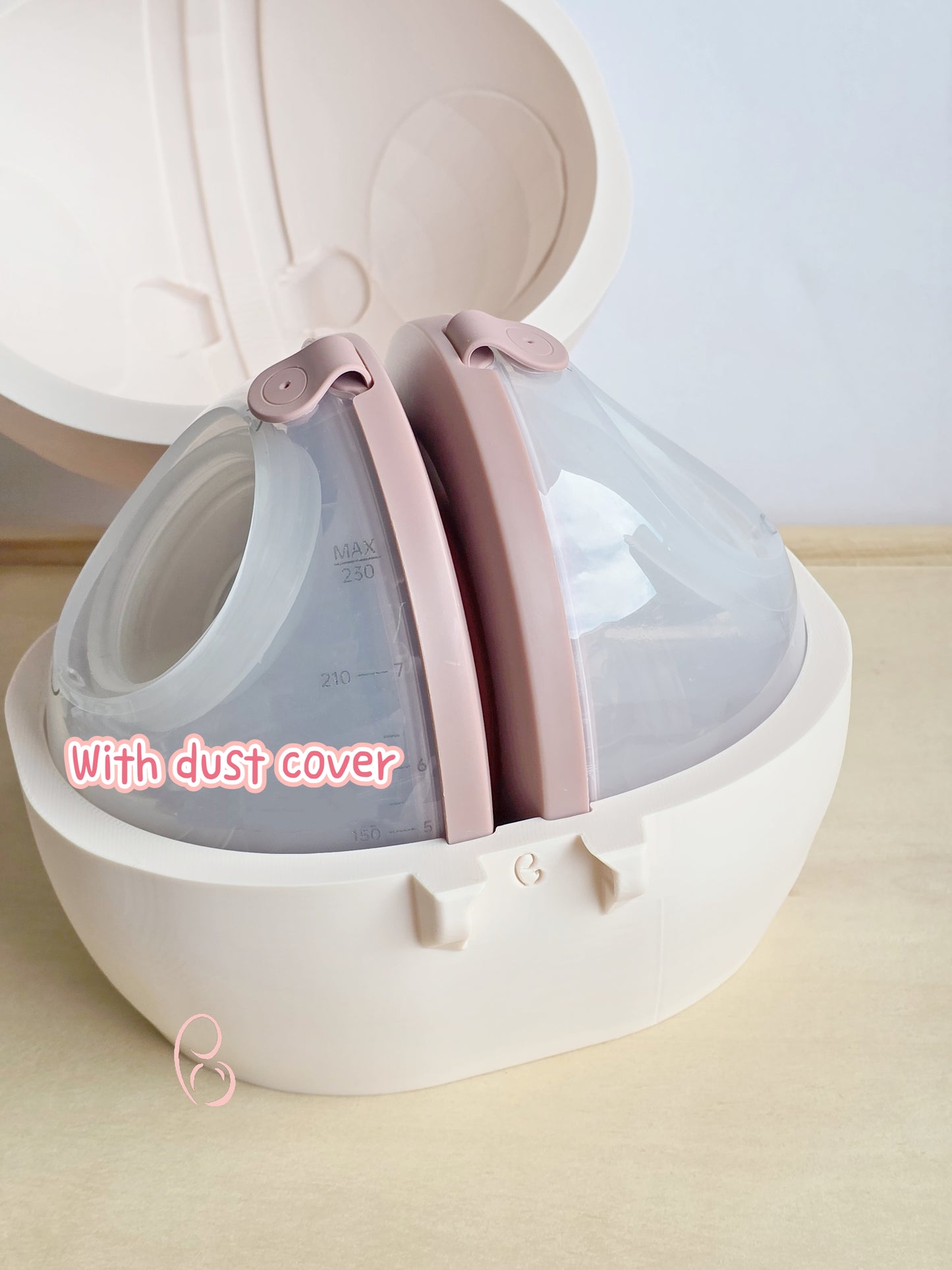 Momcozy V1 Pro Breast Pump Holder | Compact Fridge Storage for Pumping Moms