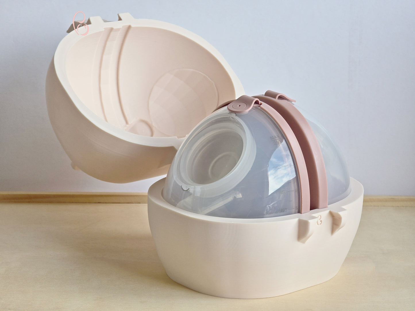 Momcozy V1 Pro Breast Pump Holder | Compact Fridge Storage for Pumping Moms